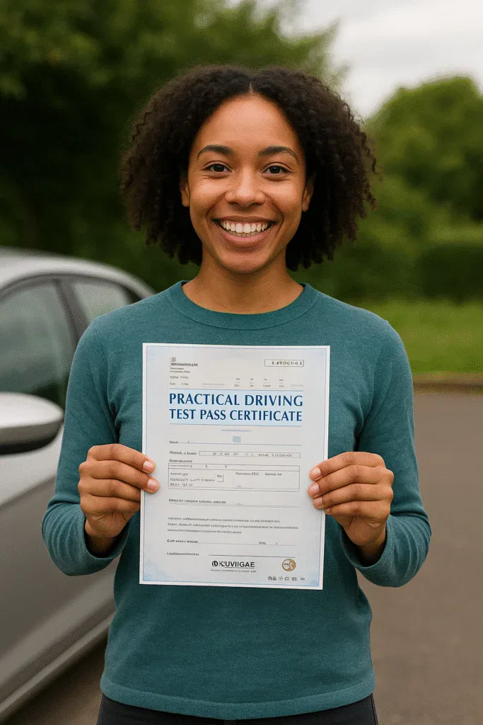 Passed my practical driving test